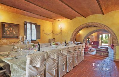 Venkovský dům na prodej Asciano, Toscana:  RIF 2992 Esszimmer