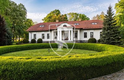 Zámeček na prodej Przedbórz, Lodžské vojvodství, Pohled zepředu