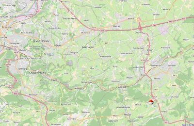 Zámek na prodej Fays, Wallonie, Lageplan