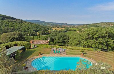 Venkovský dům na prodej Arezzo, Toscana:  RIF 2993 Pool mit Ausblick 