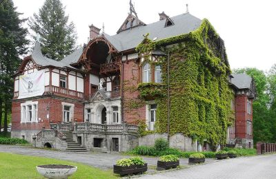 Historická vila na prodej Kudowa-Zdrój, Zdrojowa 36, Dolní Slezsko,, Boční pohled