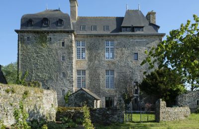 Zámek/Palác na prodej Lamballe, Le Tertre Rogon, Bretagne:  Pohled zezadu