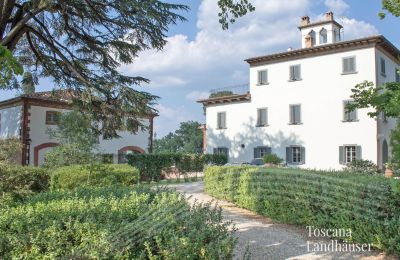 Historická vila na prodej Arezzo, Toscana:  Zahrada