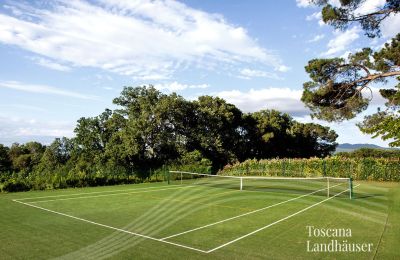 Historická vila na prodej Arezzo, Toscana:  Tenniscourt