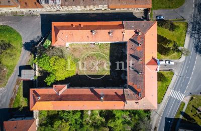 Zámek na prodej Cítoliby, Zamek Cítoliby, Ústecký kraj, Foto z dronu