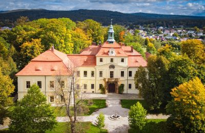 Zámek na prodej Mirošov, Zámek Mirošov, Plzeňský kraj, Pohled zepředu