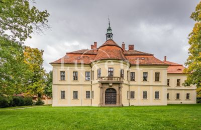 Zámek na prodej Mirošov, Zámek Mirošov, Plzeňský kraj, Pohled zezadu