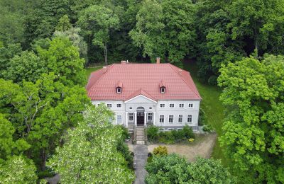 Zámek na prodej Sławnikowice, Slawnikowice 99, Dolní Slezsko, Foto z dronu