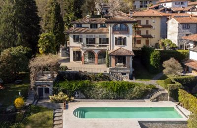 Historická vila na prodej 28838 Stresa, Piemonte, Foto z dronu