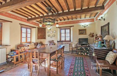 Venkovský dům na prodej Gaiole in Chianti, Toscana:  RIF 3041 weitere Ansicht Essbereich