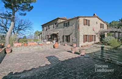 Venkovský dům na prodej Gaiole in Chianti, Toscana:  RIF 3041 große Terrasse