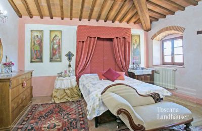 Venkovský dům na prodej Gaiole in Chianti, Toscana:  RIF 3041 Schlafzimmer 1