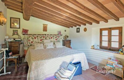 Venkovský dům na prodej Gaiole in Chianti, Toscana:  RIF 3041 Schlafzimmer 2