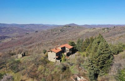 Venkovský dům na prodej 06019 Preggio, Umbria, Foto z dronu