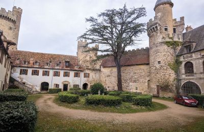 Zámek na prodej Veauce, Auvergne-Rhône-Alpes, Nádvoří