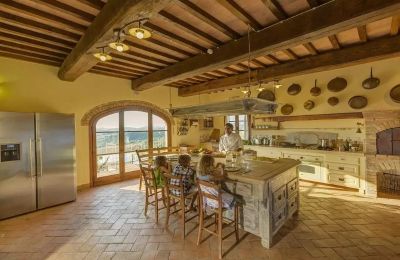 Historická vila na prodej Montaione, Toscana:  Kuchynĕ