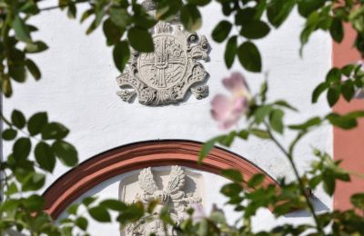 Historické nemovitosti, Krásný barokní zámek na prodej ve Středních Frankách, Bavorsko, Německo