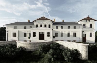 Zámek na prodej Stradzewo, Pałac w Stradzewie, Západopomořanské vojvodství, Vizualizace