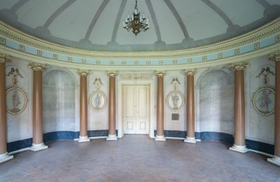 Zámek na prodej Bożków, Palac Wilelma von Magnis 1, Dolní Slezsko, Oválný sál