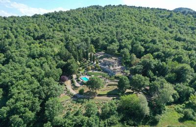 Venkovský dům na prodej 06019 Spedalicchio, Umbria, Foto z dronu