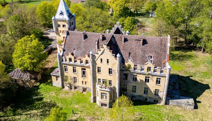 Zámek na prodej Dobrowo, Západopomořanské vojvodství,  Polsko