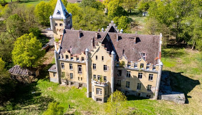 Zámek na prodej Dobrowo, Západopomořanské vojvodství,  Polsko