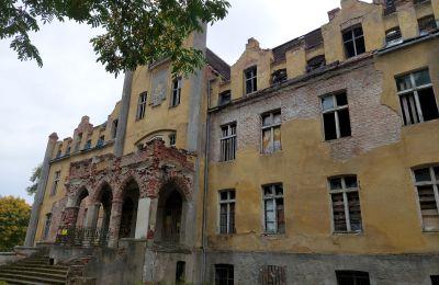 Zámek na prodej Dobrowo, Západopomořanské vojvodství, Pohled zepředu