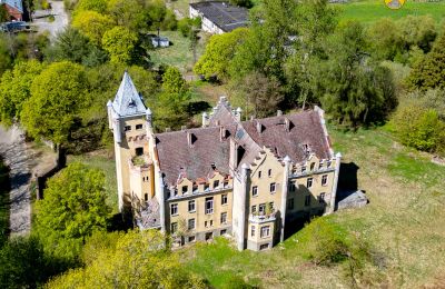 Zámek na prodej Dobrowo, Západopomořanské vojvodství, Foto z dronu