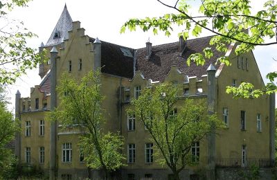 Zámek na prodej Dobrowo, Západopomořanské vojvodství, Pohled zezadu
