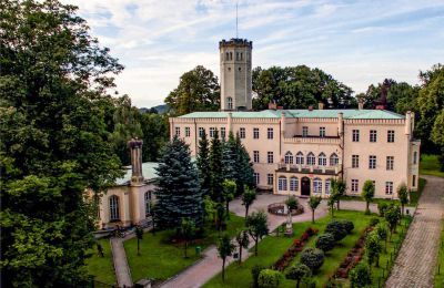 Zámek na prodej Mysłakowice, Sulkowskiego 2, Dolní Slezsko,, Foto z dronu