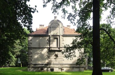 Zámek na prodej Gwoździany, Spółdzielcza 4a, Slezské vojvodství, Boční pohled