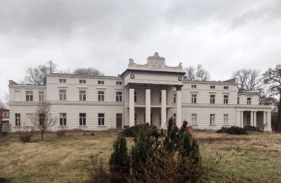 Zámek na prodej Głuchowo, Palac 1, Velkopolské, Pohled zvenku