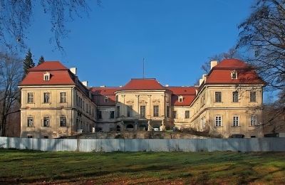 Zámek na prodej Grodziec, Dolní Slezsko, Pohled zezadu