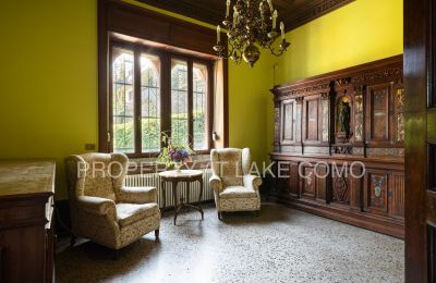Historická vila na prodej Torno, Lombardia, Living Room