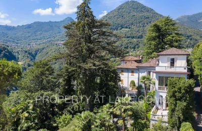 Historická vila na prodej Dizzasco, Lombardia, Foto z dronu