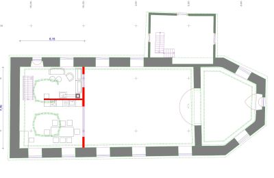 Kostel na prodej 78591 Durchhausen, Vordere Kirchgasse  6, Bádensko-Württembersko, Entwurf Wohnung Empore OG