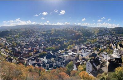 Zámeček na prodej 55743 Idar-Oberstein, Rheinland-Pfalz:  Panoramablick auf Idar-Oberstein