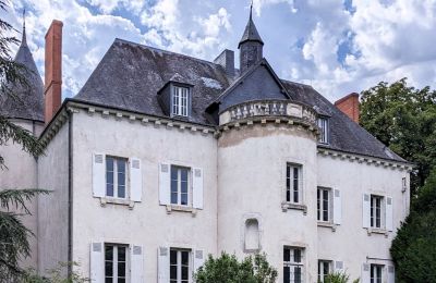 Zámek/Palác na prodej Châteauroux, Centre-Val de Loire:  Pohled zezadu