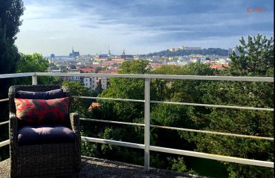 Historická vila na prodej Brno, Jihomoravský kraj:  výhled na město
