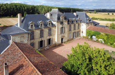 Zámek/Palác na prodej Loudun, Nouvelle-Aquitaine:  Nádvoří