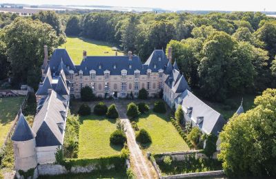 Zámek na prodej Vernon, Normandie, Foto z dronu