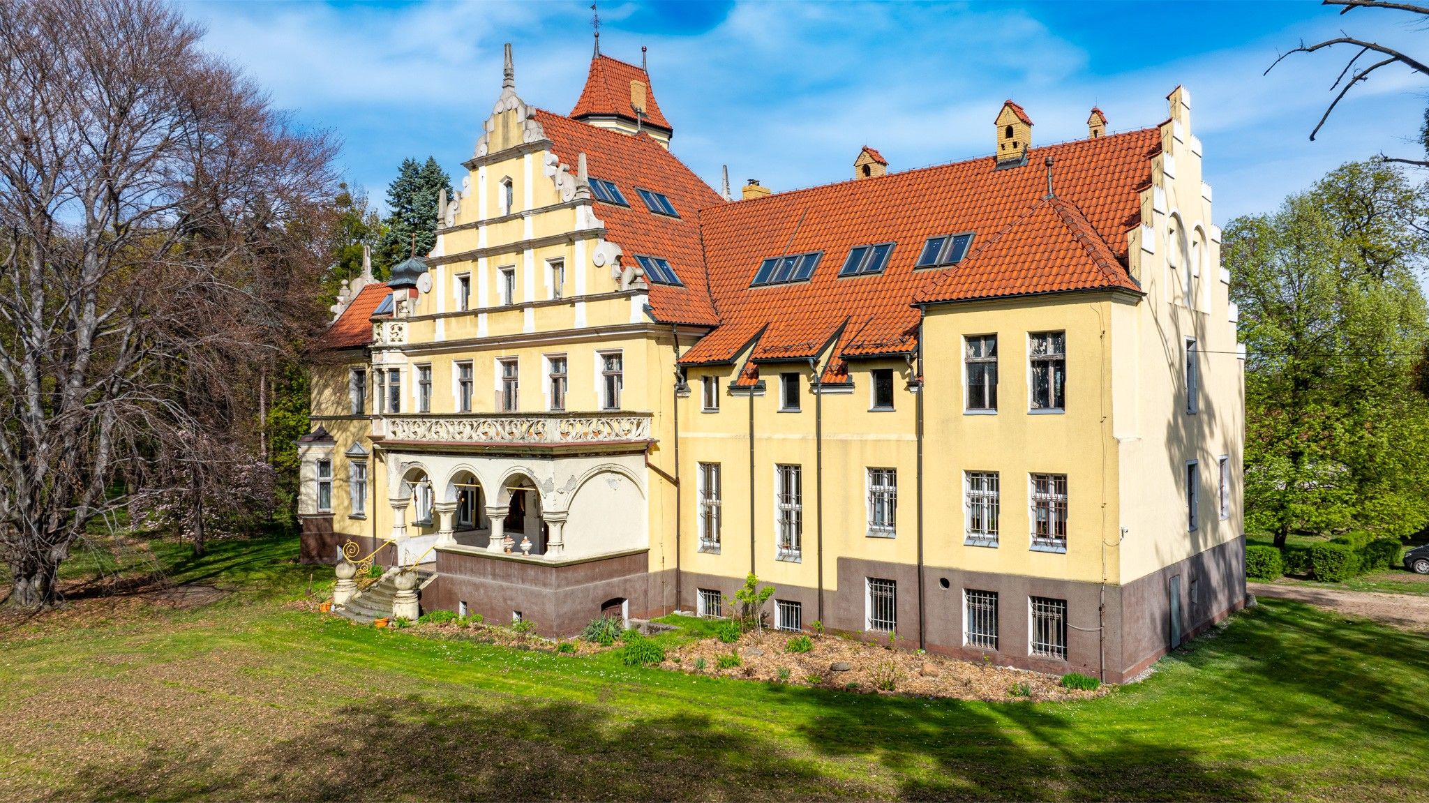 Obrázky Zámek Ornontowice v Polsku, Slezsko