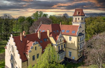Zámek na prodej Ornontowice, Zamkowa, Slezské vojvodství, Foto z dronu