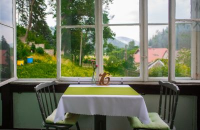 Historická nemovitost na prodej Kowalowa, Dolní Slezsko, Weranda restauracyjna