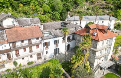 Zámeček na prodej 28824 Oggebbio, Località Rancone, Piemonte, Foto z dronu