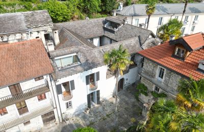 Zámeček na prodej 28824 Oggebbio, Località Rancone, Piemonte, Foto z dronu