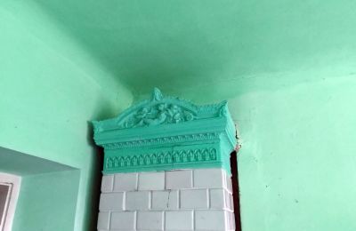 Zámeček na prodej Orłów-Parcel, Lodžské vojvodství, Kachlová kamna