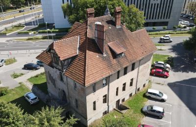 Historická vila na prodej Toruń, Kujavsko-pomořanské vojvodství, Foto z dronu