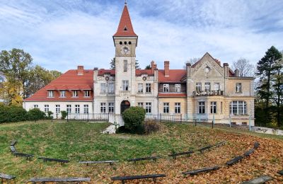 Zámek na prodej Grabiszyce Średnie, Dolní Slezsko, Pohled zepředu