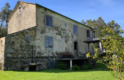 Venkovský dům na prodej Moeche, Sta Cruz de Moeche, Galicia, Fachada trasera